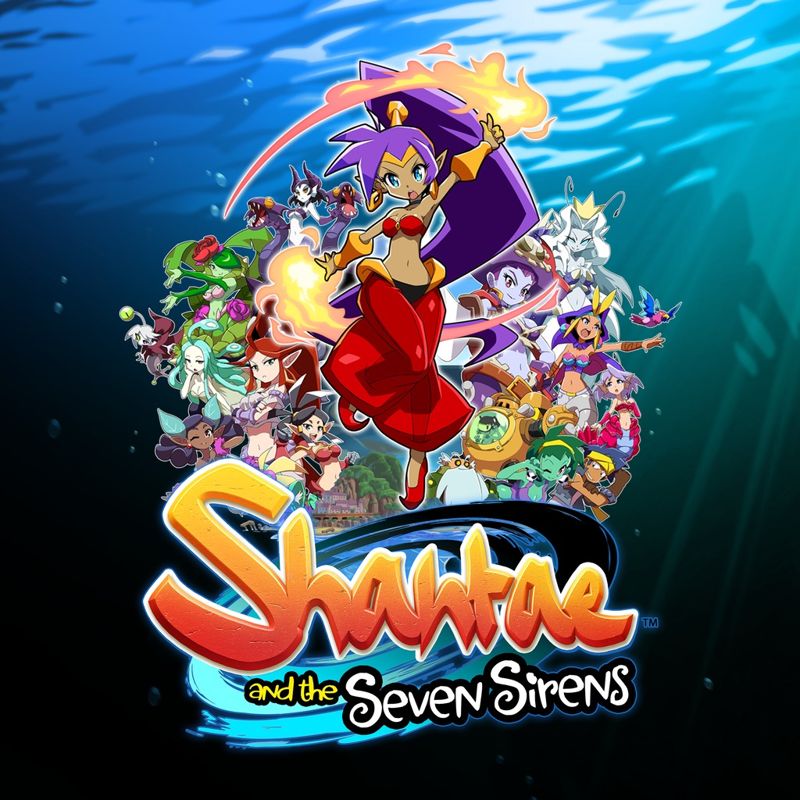 Shantae and the Seven Sirens box art for Playstation 4